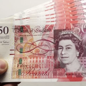 10 x £50 notes